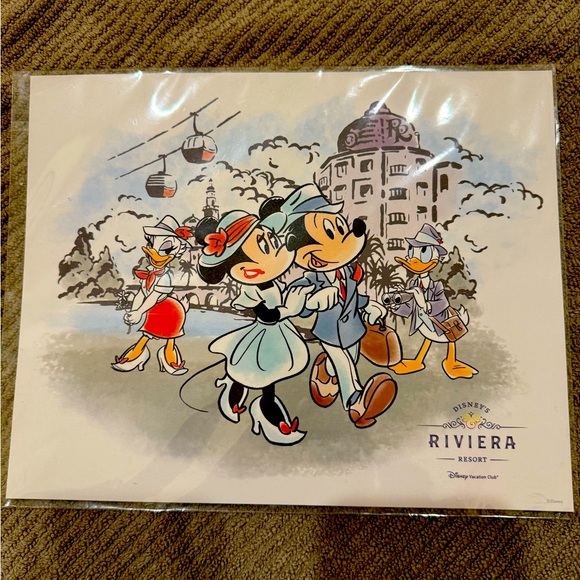 Disney Other - Disney Riviera Resort print